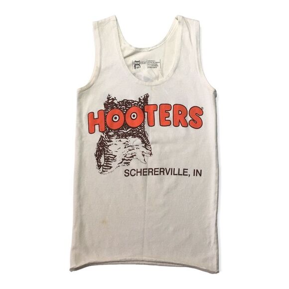 🔃Hooters Logo Waitress Uniform Tank Top - Picture 1 of 6